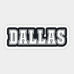 Dallas Sticker